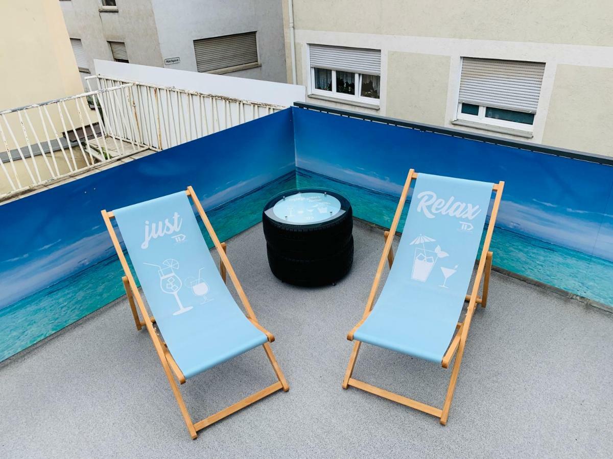 Schoenes Apartment Terrasse 2P. Stadtnah Wuerzburg Wlan Exteriér fotografie